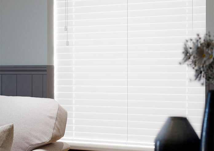 Copenhagen, Classic White Satin - Motorised Venetian Blind - Image 11